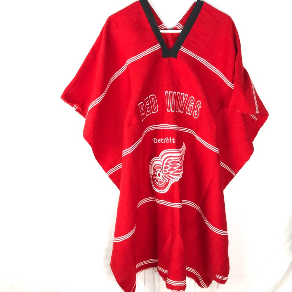 NHL Detroit Red Wings poncho